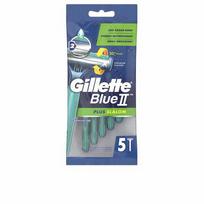 gillette vienkartiniai blue ii - Vienkartiniai skustuvai Gillette Mėlyna II Plus Slalom 5 vnt. - 1 nuotrauka