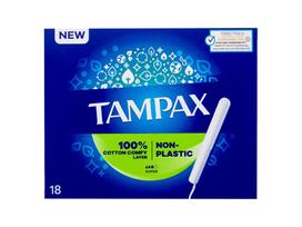 tampax - Tampax Non-Plastic Super 18vnt - 1 nuotrauka