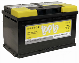 Topla Stop & Go, 12 V, 80 Ah, 760 A