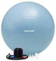 gimnastikos kamuolys 65 cm - Tunturi Gymball 65-75cm, Light Mėlyna, Anti Burst (Diametras: 65 cm) - 1 nuotrauka