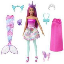 Mattel Barbė lėlė + undinė apranga HLC28/5