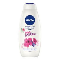 Dušo žėlė Nivea Care & Relax Shower & Bath Gel, 750 ml