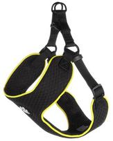 Reguliuojamos petnešos šunims Flamingo Step & Go Tasha, juoda, 550 - 560 mm x 12 mm, S