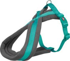 Reguliuojamos petnešos šunims Trixie Premium Touring, turkio, 350 - 500 mm x 20 mm, S
