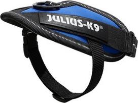 Reguliuojamos petnešos šunims Beeztees Power, mėlyna, 490 - 670 mm x 30 mm, S