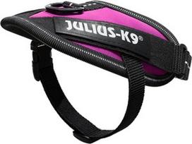 Reguliuojamos petnešos šunims Beeztees Power, rožinė, 490 - 670 mm x 30 mm, S