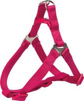Reguliuojamos petnešos šunims Trixie Premium One Touch, purpurinė (magenta), 400 - 500 mm x 15 mm, S