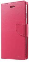 Mercury Bravo Diary Wallet Case For Apple iPhone X Hot Pink