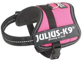 julius k9 petnesos suniui - Reguliuojamos petnešos šunims Trixie Julius-K9, purpurinė (magenta), 330 - 450 mm x 18 mm, XS/S - 2 nuotrauka