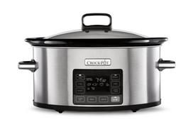 crock pot - Crock-Pot CSC066X lėto virimo puodas 5,6 L 240 W Sidabras - 1 nuotrauka