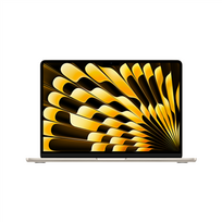 Pirkti MacBook Air 13" Apple M3 8C CPU 10C GPU/8GB/512GB Starlight (Auksinis) - Photo 3