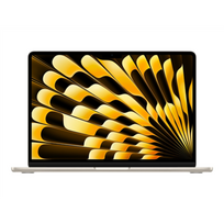 Pirkti MacBook Air 13" Apple M3 8C CPU 10C GPU/8GB/512GB Starlight (Auksinis) - Photo 4
