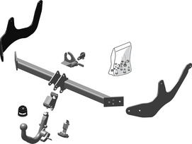 Priekabos kablys (farkopas) BRINK 569900 Dacia Lodgy