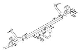 Priekabos kablys (farkopas) STEINHOF STC037 Citroen C5