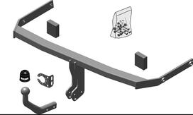 Priekabos kablys (farkopas) BRINK 640400 FORD Fiesta