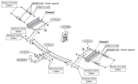 Priekabos kablys (farkopas) BRINK 574500 Renault Clio