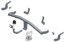 Priekabos kablys (farkopas) BRINK 650100 CITROEN C3 Aircross