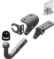 Priekabos kablys (farkopas) BRINK 537900 VW Amarok Pickup
