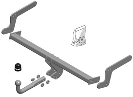 Priekabos kablys (farkopas) BRINK 647600 Dacia Duster
