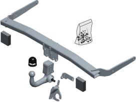 Priekabos kablys (farkopas) BRINK 687100 VW Golf VIII, SEAT Leon, AUDI A3