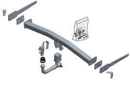 Priekabos kablys (farkopas) BRINK 666100 VW Tiguan, SEAT Ateca, Audi Q3