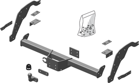 Priekabos kablys (farkopas) BRINK 554900 Mazda BT-50, Ford Ranger