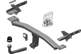 Priekabos kablys (farkopas) BRINK 643600 JEEP Compass, Renegade, FIAT 500X