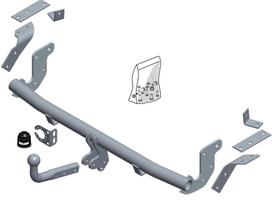 Priekabos kablys (farkopas) BRINK 681800 MITSUBISHI Asx, CITROEN C4