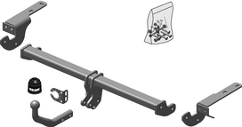 Priekabos kablys (farkopas) BRINK 538800 Citroen C4 '09-