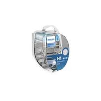 halogeniniai prozektoriai - Philips 12258WVUSM halogeninė lemputė White Vision H1 55W 12V - 1 nuotrauka