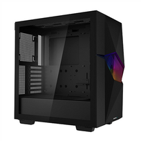 kompiuterio korpusas case - Kompiuterio korpusas Deepcool Cyclops, skaidri/juoda - 3 nuotrauka