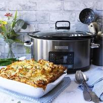 crock pot - Crock-Pot CSC066X lėto virimo puodas 5,6 L 240 W Sidabras - 5 nuotrauka