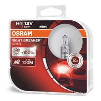 h1 lemputes - Osram lemputės Sidabrinis +100%, H1, 55W, DUO 64150NBS-HCB - 2 nuotrauka