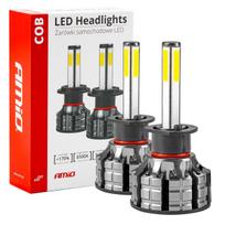 h1 lemputes - LED automobilių lemputės COB series H1 6500K amio-02842 - 3 nuotrauka