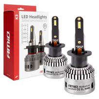 led lemputes h1 - LED automobilių lemputės serija k3 h1 12v 6000k canbus amio-03680 - 2 nuotrauka