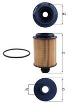 Alyvos filtras KNECHT OX553D