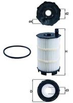 tepalo filtras volvo - KNECHT OX350/4D - 2 nuotrauka