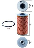 filtramas - Alyvos filtras KNECHT OX103D - 1 nuotrauka