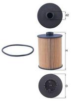 Alyvos filtras KNECHT OX983D