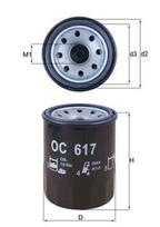 filtras - Alyvos filtras KNECHT OC617 - 1 nuotrauka