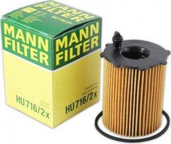 alyvos filtras mann hu - Man alyvos filtras HU 716/2 X-OLS - 2 nuotrauka