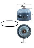 Alyvos filtras MAHLE ORIGINAL OZ 6D