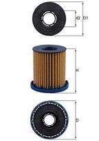 Alyvos filtras MAHLE ORIGINAL OX 1350
