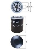filtras - Alyvos filtras KNECHT OC540 - 1 nuotrauka