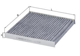 Salono filtras KNECHT LAK107