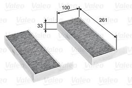 Salono filtras VALEO 715805