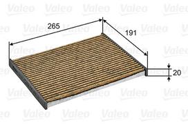 Salono filtras VALEO 701028