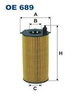 Alyvos filtras FILTRON OE 689