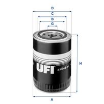 Alyvos filtras UFI 23.546.00