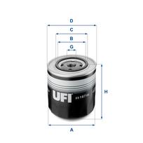 Alyvos filtras UFI 23.167.00